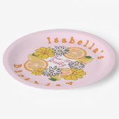 Sweet Lemon Two-tti Fruity Papieren Bordje (Gekanteld)