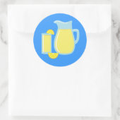 Sweet Lemonade Ronde Sticker (Tas)