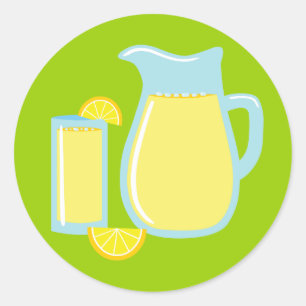 Sweet Lemonade Ronde Sticker