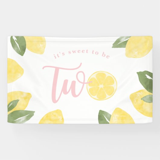 Sweet Lemons Banner (Horizontaal)