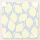 Sweet Lemons Glazen Onderzetter (Achterkant)