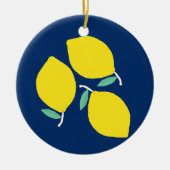 Sweet Lemons Keramisch Ornament (Voorkant)
