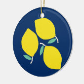 Sweet Lemons Keramisch Ornament (Links)