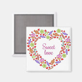 Sweet-liefde Magneet (Voorkant / Achterkant)
