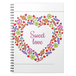 Sweet-liefde Notitieboek