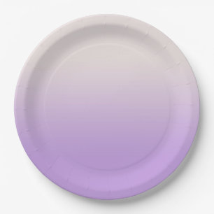 Sweet Lila Paars Lavender Gradient Ombre Papieren Bordje