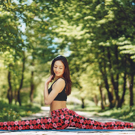 Sweet Lipstick Kisses Leggings - Fun