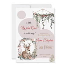 Sweet Little Adventure Woodland-thema Baby shower