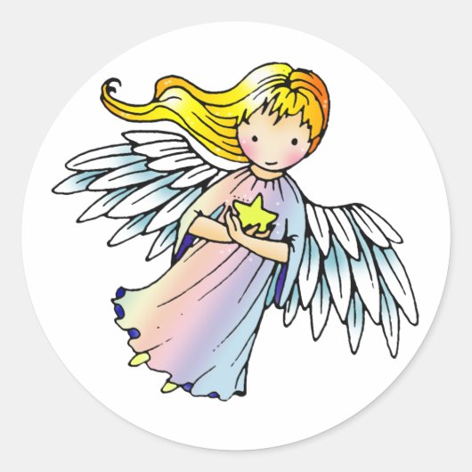 Sweet Little Angel Stickers (Voorkant)