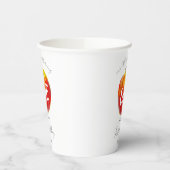 Sweet Little Apple 1st Birthday Papieren Bekers (Links)