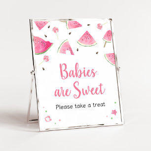 Sweet Little Baby Watermelon Baby's zijn zoet Poster