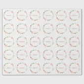 Sweet Little Bites Bakery Christmas Cadeaupapier (Vlak)