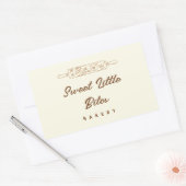 Sweet Little Bites Bakery Logo Sticker (Envelop)