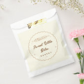 Sweet Little Bites Bakery Logo Sticker Bedankzakje (Gezegeld)