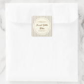 Sweet Little Bites Small Bakery Logo Sticker (Tas)