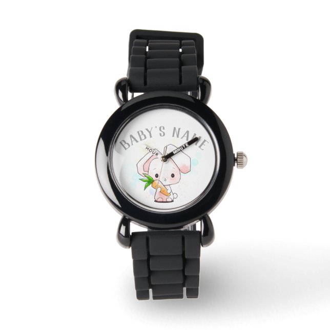 Sweet Little Bunny Horloge (Voorkant)