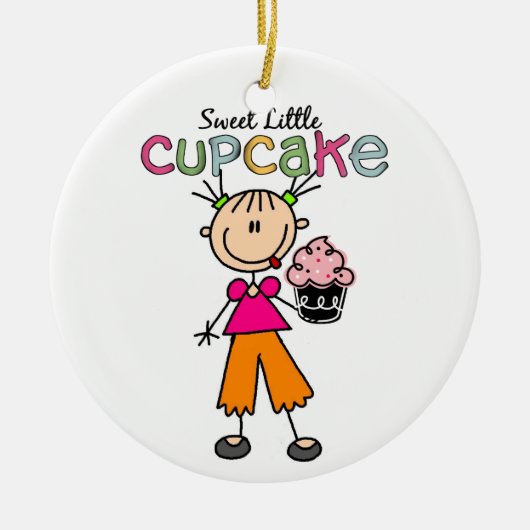 Sweet Little Cupcake Ornament (Voorkant)