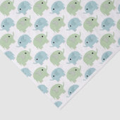 Sweet Little Elephants Tissuepapier (Detail)