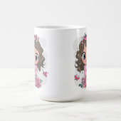 Sweet little girl photoshop teken Mok (Center)