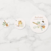 Sweet Little Honey Baby shower Confetti (Achterkanten)