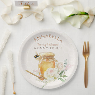 Sweet Little Honey Baby shower Papieren Bordje