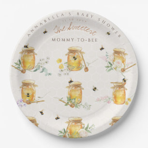 Sweet Little Honey Baby shower Welkomstbord Papieren Bordje