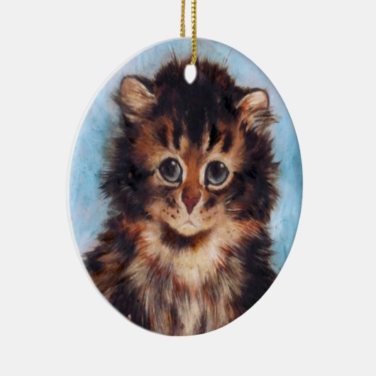 Sweet Little Kitten Face · Louis Wain · Ornament (Rechts)