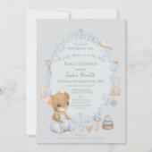 Sweet Little Mouse Baby Shower Invitation (Devant)