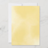 Sweet Little One Lemon Baby shower Invitation rose (Dos)