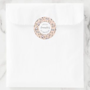 Sweet Little One Snoep Thema Favor Bag Ronde Sticker