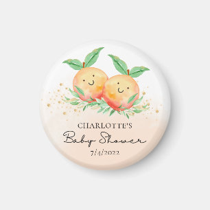 Sweet Little Peaches Het is Twins Magnet Magneet