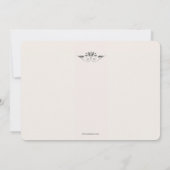 Sweet Little Pink Invitation religieuse (Dos)