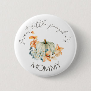 Sweet Little Pumpkin Herfst Baby shower Button mam