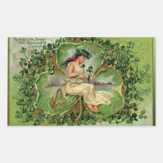 Sweet Little Shamrock Sticker (Voorkant)