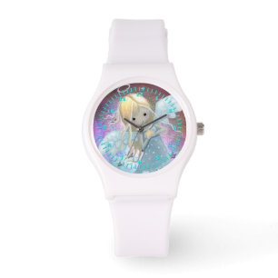 Sweet Little Star Angel Fantasy Art Horloge