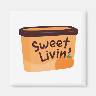 Sweet Livin' Ice Cream Magnet Magneet