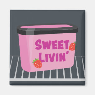 Sweet Livin' Ice Cream Magnet Magneet