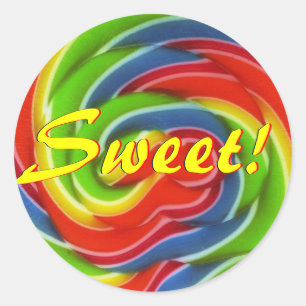 SWEET Lollipop Stickers