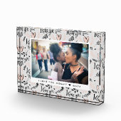 Sweet Love | Aangepast fotoblok (Rechts)