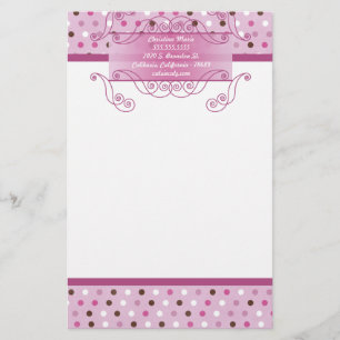 Sweet Love briefhoofd briefpapier