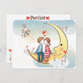 Sweet Love Briefkaart (Voorkant / Achterkant)