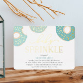 Sweet Love | Donut Baby Sprinkle Folie Uitnodiging