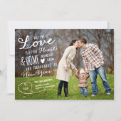 Sweet Love Holiday Carte photo / Black Back (Devant)