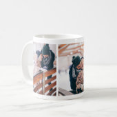 Sweet Love Holiday Photo Collage Mug (Devant gauche)