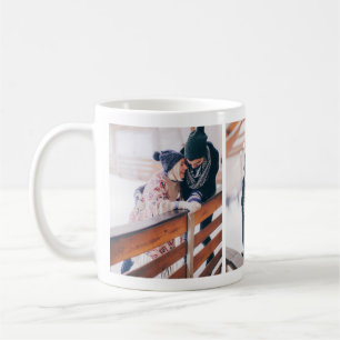 Sweet Love Holiday Photo Collage Mug