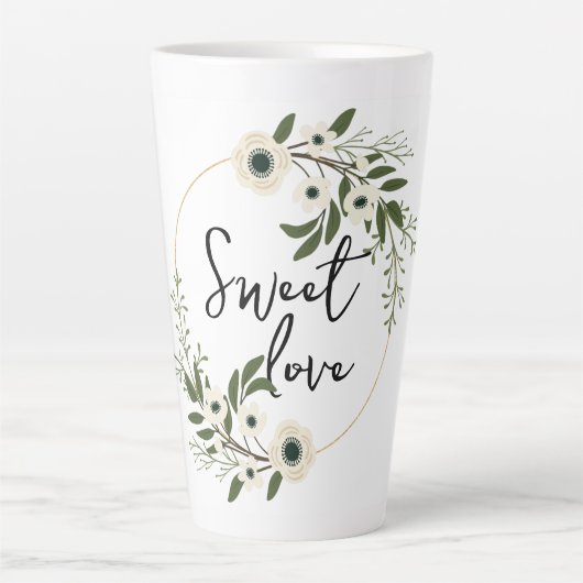 Sweet Love Latte Mok (Voorkant)