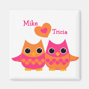 Sweet Love Owls Magneet