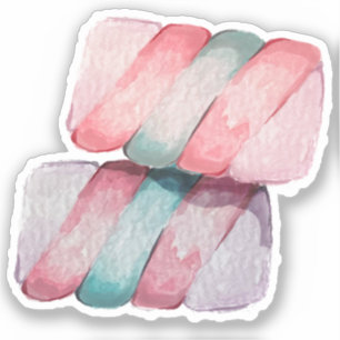 Sweet Love Snoep Marshmallow Sticker
