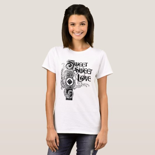 Sweet Love T-shirt (Voorkant volledig)
