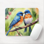 Sweet Lovebirds-Muismat Muismat (Met muis)